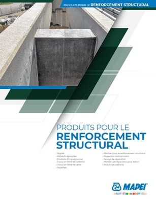 Catalogue des produits pour le renforcement structural